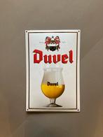 Duvel Moortgat gebold emaille, Verzamelen, Biermerken, Ophalen of Verzenden, Zo goed als nieuw, Duvel