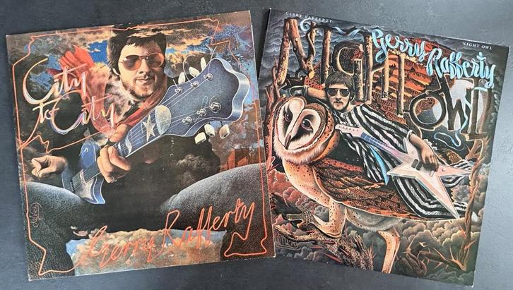 GERRY RAFFERTY - City to city & Night owl ( 2 LPs; NMINT ), Cd's en Dvd's, Vinyl | Rock, Zo goed als nieuw, Singer-songwriter