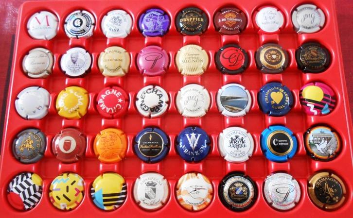 serie 1 - 40 champagne capsules - 6 euro, Verzamelen, Complete verzamelingen en Collecties, Ophalen of Verzenden