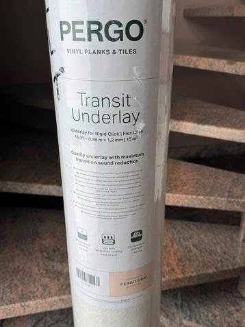 Pergo transit underlay rol beschikbaar voor biedingen