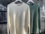 NIEUW - 2 prachtige truien wit groen - maat 46/48, Verzenden, Nieuw, Maat 46/48 (XL) of groter, Groen