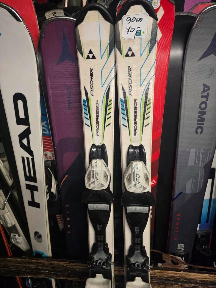 90 cm FISCHER PROGRESSOR (SKIS POUR ENFANTS), Sports & Fitness, Ski & Ski de fond, Comme neuf, Skis, Fischer, Carving, Moins de 100 cm
