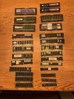 Toutes sortes d'emplacements de mémoire DDR (en vrac), Informatique & Logiciels, Mémoire RAM, DDR, Enlèvement ou Envoi