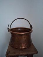 Koper ketel 25cm diameter 20cm hoog, Antiek en Kunst, Ophalen