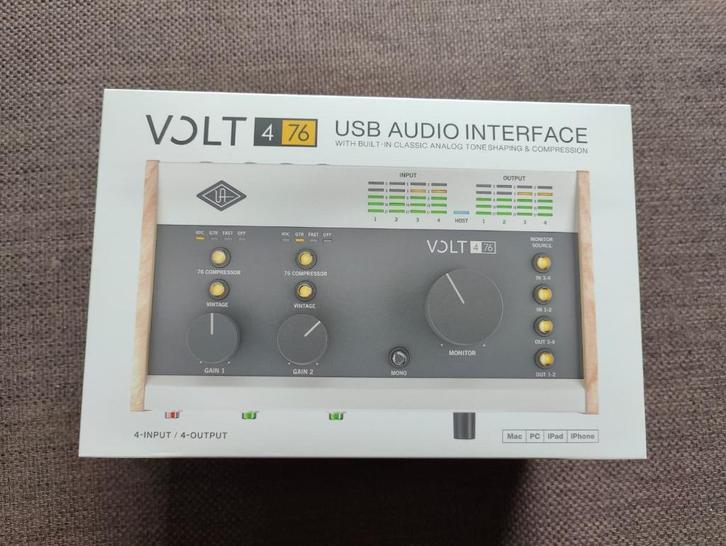 Universal Audio Volt 476 (nieuw), Audio, Tv en Foto, Professionele apparaten, Nieuw, Audio, Ophalen of Verzenden