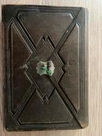 Antiek reis etui  met schrijf-bureauset in lederen etui, Ophalen of Verzenden, Zo goed als nieuw, Overige typen, Overige merken