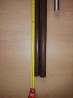 gordijnstang gordijnroede 241 cm bruin  diameter 30mm, Enlèvement ou Envoi, Utilisé