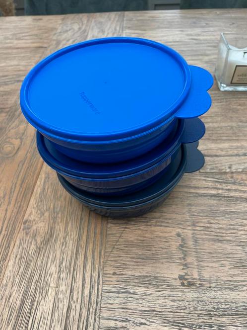 Ontbijtset Tupperware, Huis en Inrichting, Keuken | Tupperware, Nieuw, Bus of Trommel, Blauw, Ophalen of Verzenden