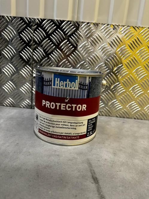 Herbol Protector - KLEUR zwart  9005, Bricolage & Construction, Peinture, Vernis & Laque, Neuf, Peinture, Moins de 5 litres, Noir