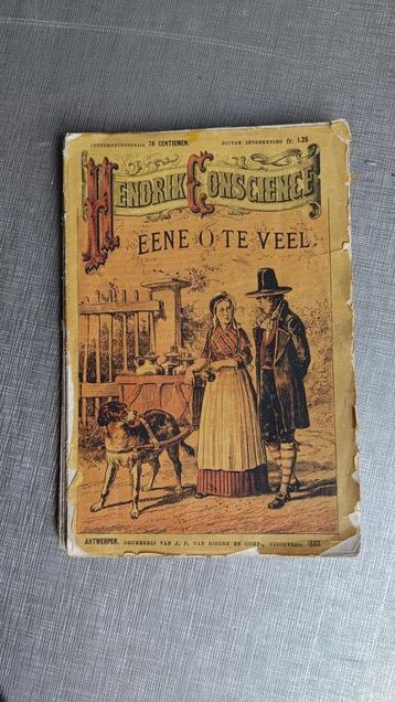  Boek van Hendrik Conscience  'Eene o te veel' beschikbaar voor biedingen