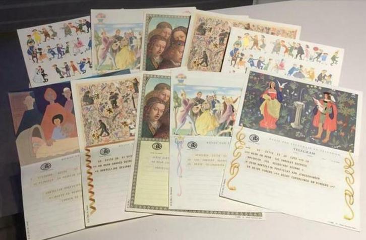 52 oude telegrammen ter gelegenheid voor een huwelijk ., Hobby en Vrije tijd, Kaarten | Zelf maken, Zo goed als nieuw, Ophalen of Verzenden