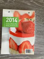 Culinaire kalender 2014, Boeken, Ophalen of Verzenden, Nieuw