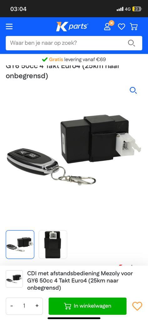 CDI met AB 25/ naar onbegrensd, Elektronische apparatuur, Airfryers, Zo goed als nieuw, Ophalen