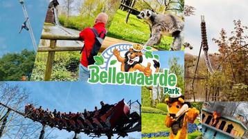 Bellewaerde 2 tickets (geldig tot 12 okt 2025!) €55!!  beschikbaar voor biedingen