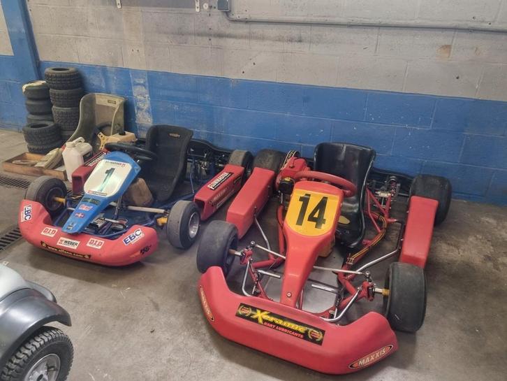 Karts met benzine motor 50 en 60cc, Sport en Fitness, Karting, Gebruikt, Kart, Ophalen