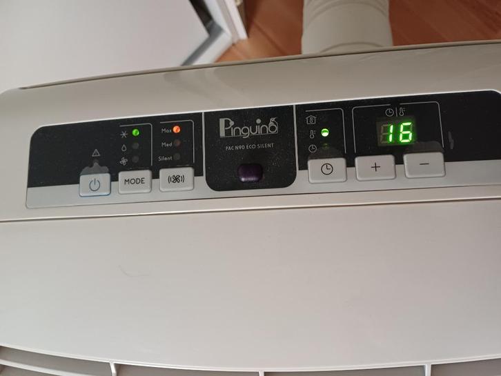 Airco DELONGHI PAC N90 ECO SILENT PINGUINO, Elektronische apparatuur, Airco's, Zo goed als nieuw, Mobiele airco, 60 tot 100 m³