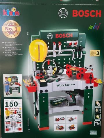 werkbank kinderen Bosch incl accessoires beschikbaar voor biedingen