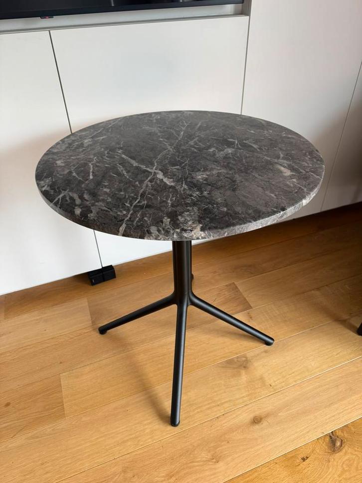 Pedrali Elliot tafel 70cm - marmer, Huis en Inrichting, Tafels | Eettafels, Zo goed als nieuw, Ophalen