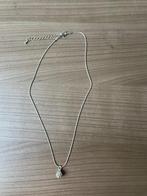 Halsketting, Ophalen, Met kristal, Nieuw, Zilver