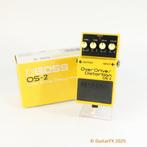 Boss OS-2 Overdrive / Distortion (s/n MM67055, Silver Label,, Muziek en Instrumenten, Ophalen of Verzenden, Gebruikt