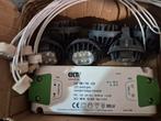 Transfo + 6 spots Led, Ophalen of Verzenden