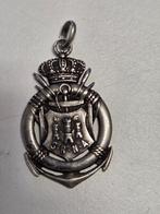 Zilveren sportmadaille S.R.N.A met ketting. 1911, Ophalen, Setje, Zilver, Zilver
