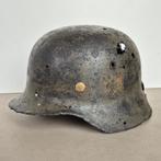 M35 DD Duitse helm met hoofdschot., Collections, Objets militaires | Seconde Guerre mondiale, Armée de terre, Enlèvement ou Envoi