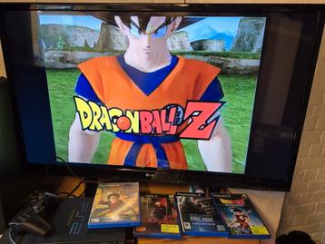 Console Sony playstation 2 manette 4 jeux ps2 beschikbaar voor biedingen