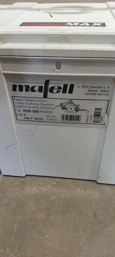 Mafell KSS 300 MaxiMAX, Bricolage & Construction, Outillage | Scies mécaniques, Utilisé, Scie à onglet, 600 à 1200 watts, 30 à 70 mm