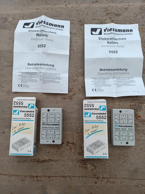 Viessmann 2 x 5552 Electronisch relais, Hobby & Loisirs créatifs, Trains miniatures | HO, Neuf, Autres types, Autres marques, Enlèvement ou Envoi