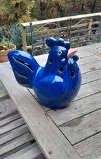 Grand coq bleu émaillé 39 cms, Enlèvement, Comme neuf