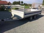 Aanhangwagen plateau met alu borden  2700 kg, Ophalen of Verzenden