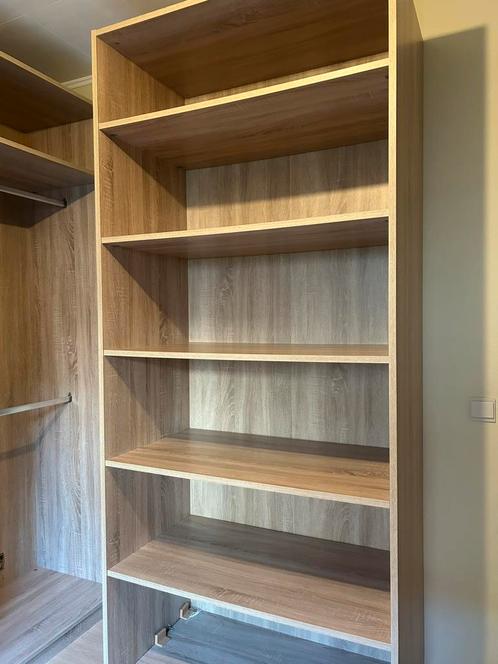 Grande étagère en bois clair – 6 niveaux, Huis en Inrichting, Kasten | Boekenkasten, Zo goed als nieuw, Ophalen