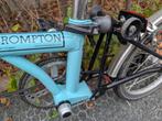 Mooie blauwe Brompton, Ophalen