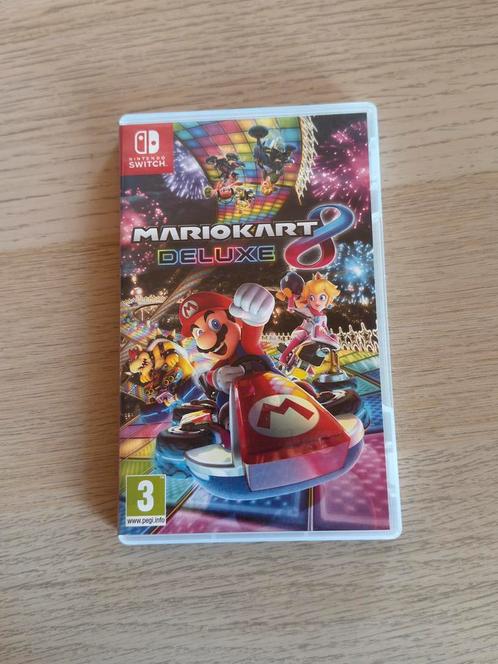 Mario Kart 8 Deluxe Switch, Games en Spelcomputers, Games | Nintendo Switch, Zo goed als nieuw, Racen en Vliegen, Vanaf 3 jaar