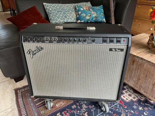 Fender the Twin, volledig buizen, 100/25 Watt, Muziek en Instrumenten, Versterkers | Bas en Gitaar, Gebruikt, Gitaar, 50 tot 100 watt