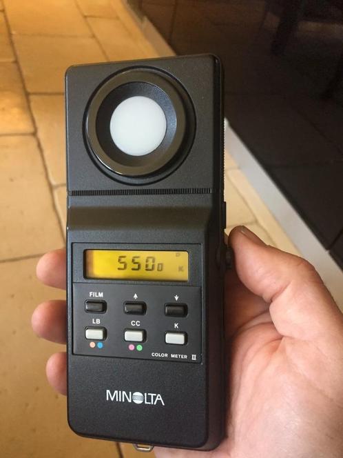 Minolta Color Meter II Calibrated 2019, TV, Hi-fi & Vidéo, Photo | Appareils professionnels, Comme neuf, Enlèvement ou Envoi