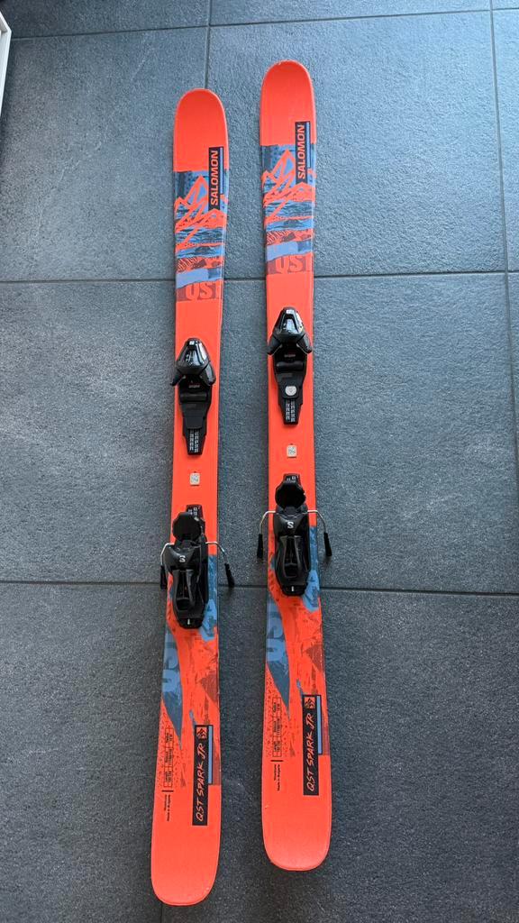 Salomon qst spark jr freestyle ski’s, Sport en Fitness, Skiën en Langlaufen, Zo goed als nieuw, Ski's, Ski, Salomon, 140 tot 160 cm