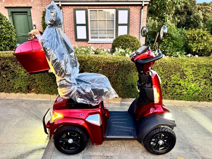 Luxe Mobitech Falcon Scootmobiel elektrische scooter (Nieuw), Diversen, Rolstoelen, Nieuw, Elektrische rolstoel, Inklapbaar, Ophalen of Verzenden