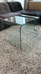 Table de salon moderne en verre, 50 à 100 cm, Verre, Rectangulaire, 50 à 100 cm