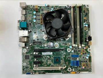 Carte mère HP Elitedesk 800 G2 SFF + i5-6500 + 8 Go de DDR4, LGA 1151, DDR4, Utilisé, Intel