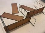 Scandinavisch shelving wandsysteem., Huis en Inrichting, Ophalen, Met plank(en), Gebruikt, Minder dan 150 cm