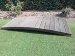 Brug hout 240x90cm, Tuin en Terras, Ophalen, Gebruikt
