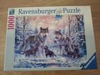 Puzzle Ravensburger Loups, Enlèvement, 500 à 1500 pièces, Utilisé, Puzzle