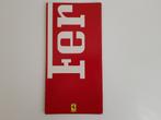 Ferrari - Modellen brochure - 1991, Boeken, Auto's | Folders en Tijdschriften, Verzenden, Ferrari, Ferrari