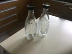 Glazen flessen(2) voor Sodastraem, Utilisé, Enlèvement ou Envoi