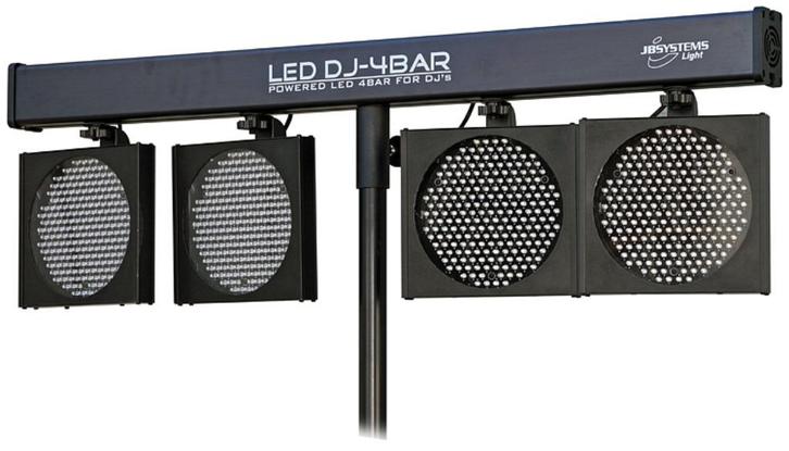 2x JB Systems LED DJ Bar  + statieven + Ledcon 02 Controller, Muziek en Instrumenten, Licht en Laser, Gebruikt, Licht, Geluidgestuurd