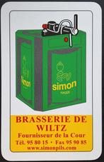 1 Speelkaart  Brasserie De Wiltz, Enlèvement ou Envoi, Comme neuf