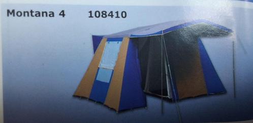 Tent 4 personen katoen, Caravans en Kamperen, Tenten, tot en met 4, Gebruikt, Ophalen