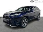 Toyota RAV-4 Premium Plus AWD PLUG-IN, Auto's, Toyota, Automaat, Blauw, 184 pk, Bedrijf